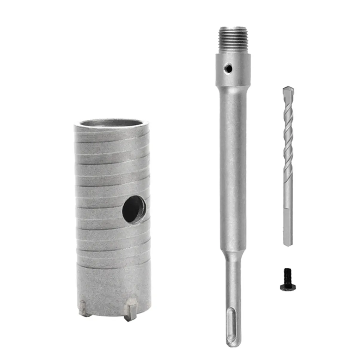 SDS Plus Hammer Drills Wall Hole Saw Drill Bit Set Cutter Tools,30mm