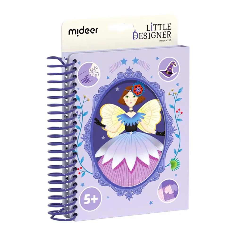 Mideer Little Designer Arts & Crafts Book Set - Magic Club