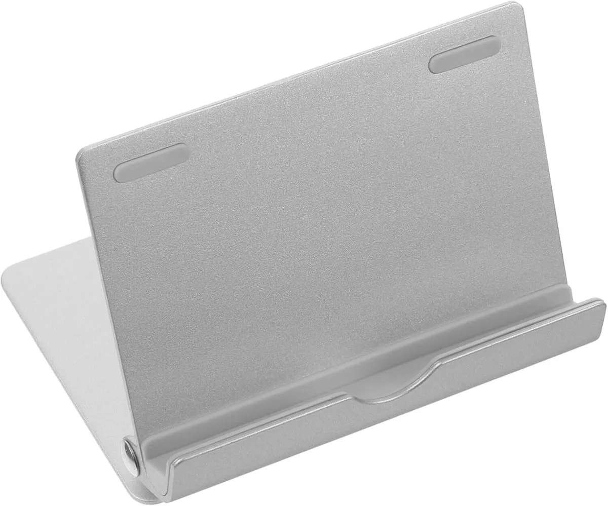Foldable Rotating Desktop Stand Compatible with Phones and Tablets