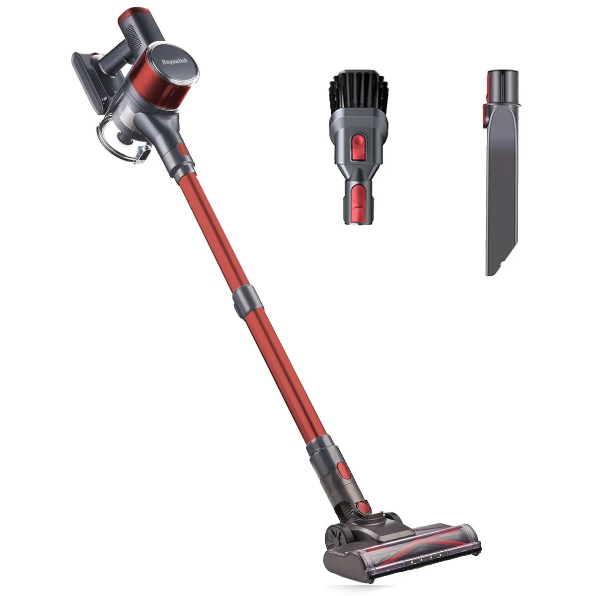 Rayswitch Household Cordless Handheld Vacuum Cleaner 30KPa/250W - Red