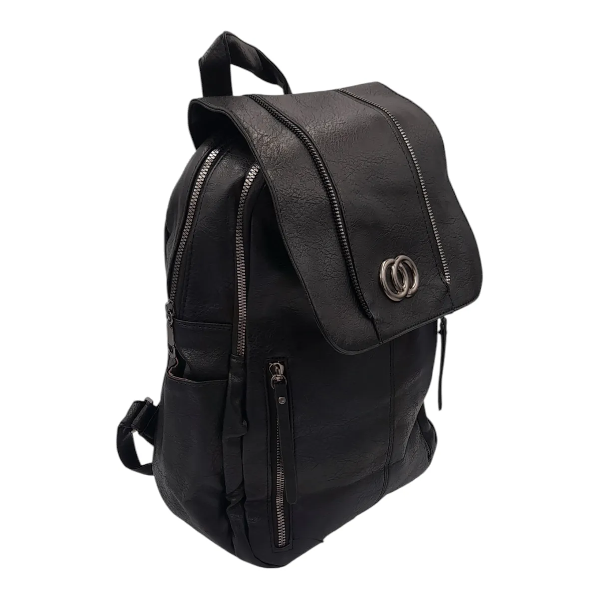 Elegant Ladies Bag Backpacks Handbags for Women Carry On Bags Backpack - Black