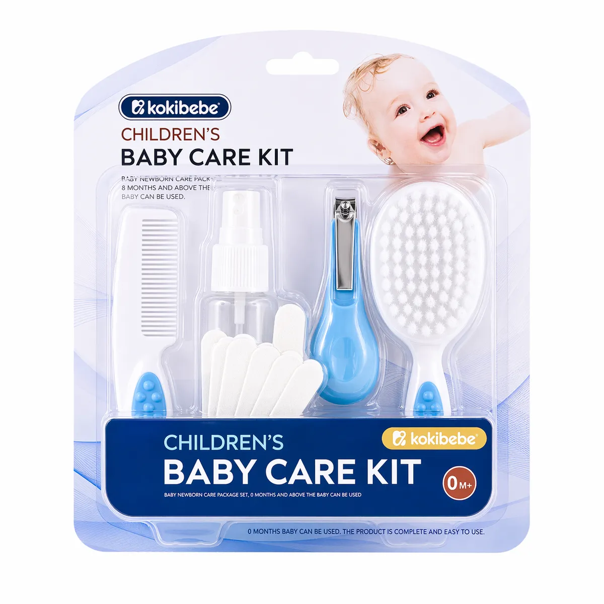 Newborn Safety Nail Clipper Care Set - Blue