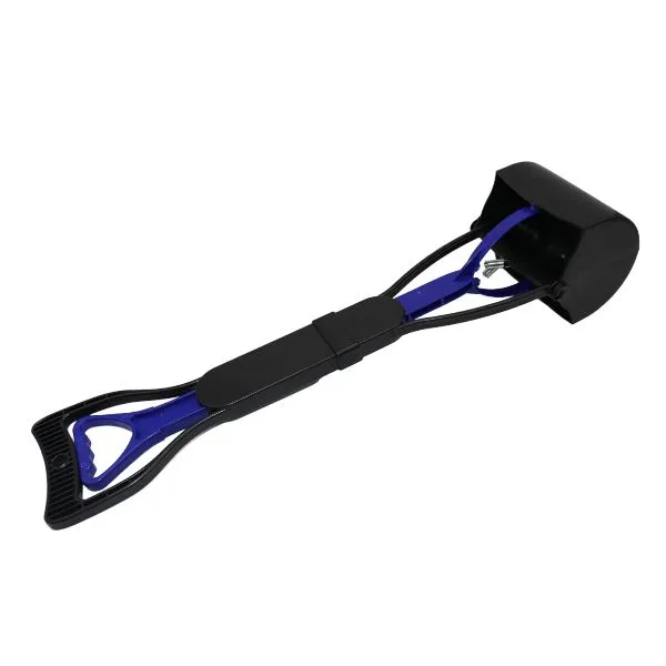 Large Portable Pet Pooper Scooper - Blue