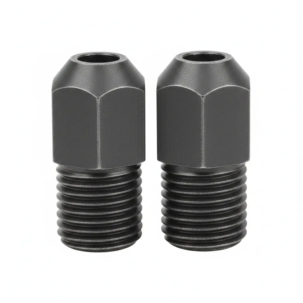 Krafft Heavy Duty Drain Nipples for Secure Plumbing Connections - 2 Pack
