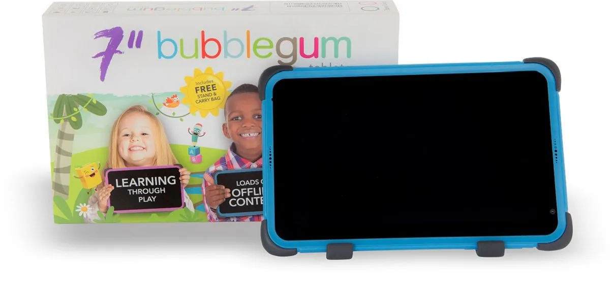 Bubblegum Junior 7" EduTab Sim Edition Tablet - Blue