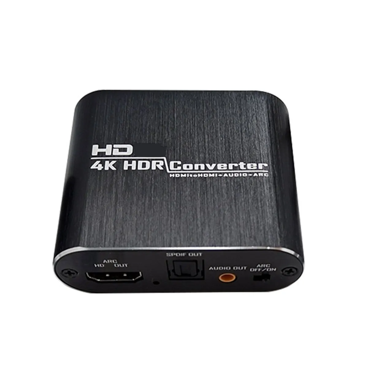 4K to Optical Toslink + AUX Stereo Audio Converter