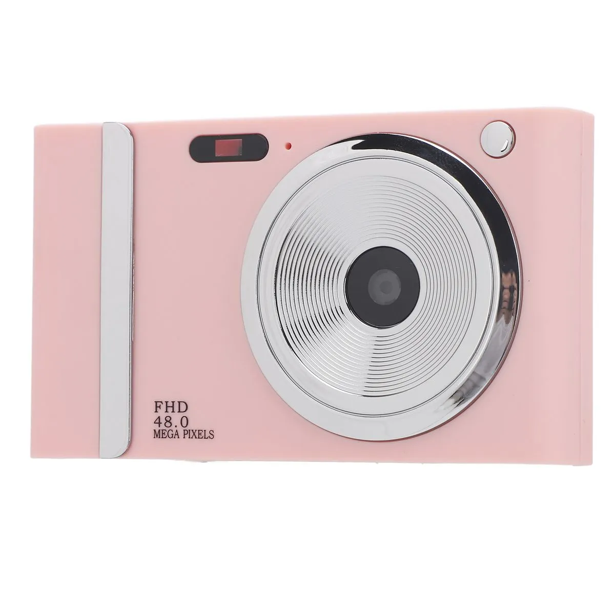 Digital Camera 1080P, 48MP, 16X Zoom, Prevents Shake, Multi Filters, Pink