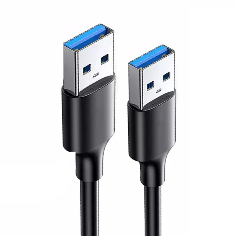 USB3.0 Male-to-Male Extension Data Cable for Laptops U-disks Mice Keyboards