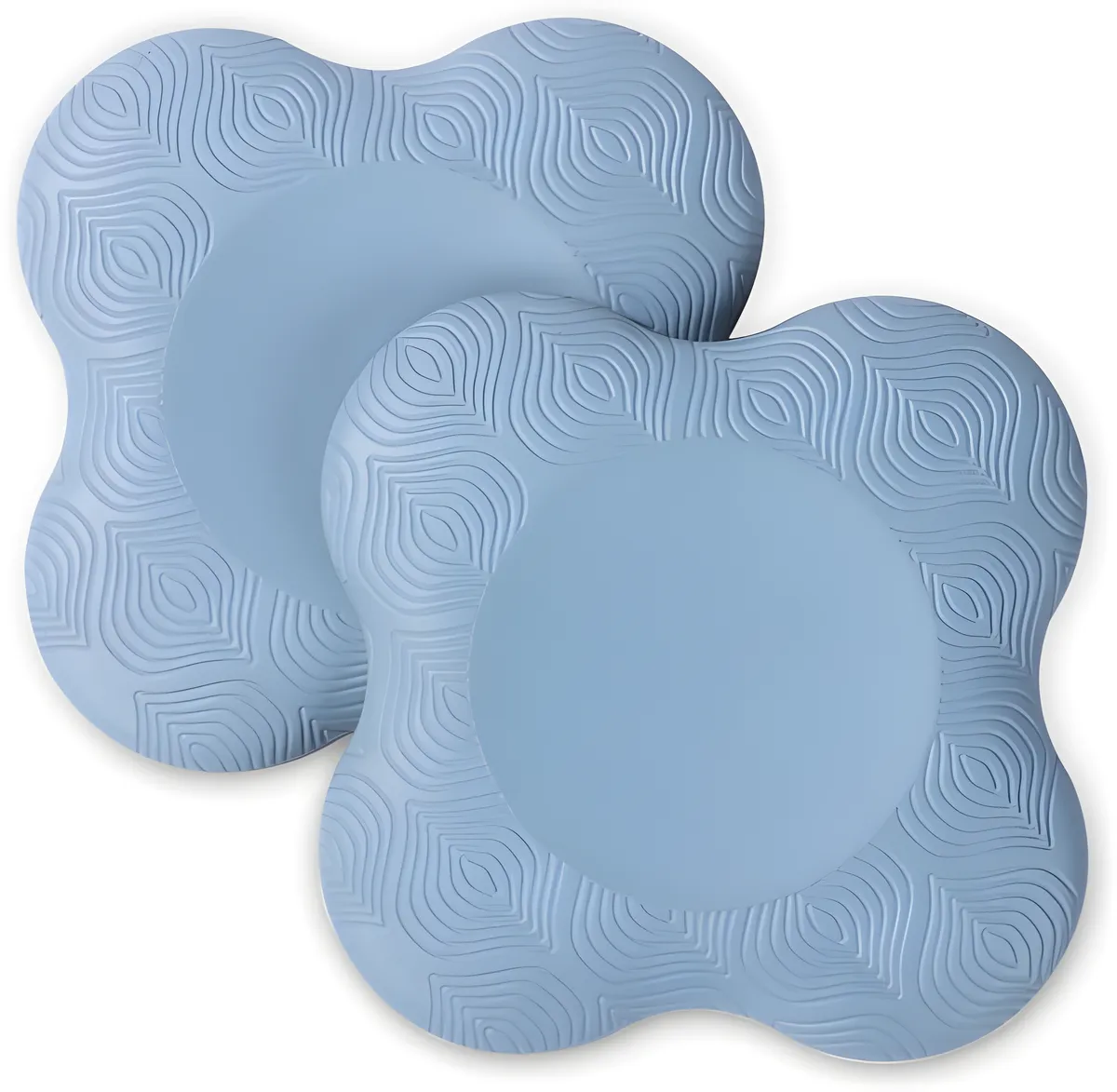 Yoga Knee Pads Cushion Anti Slip Yoga Support Pad Pilate Kneeling Pad - 2 Piece - Blue