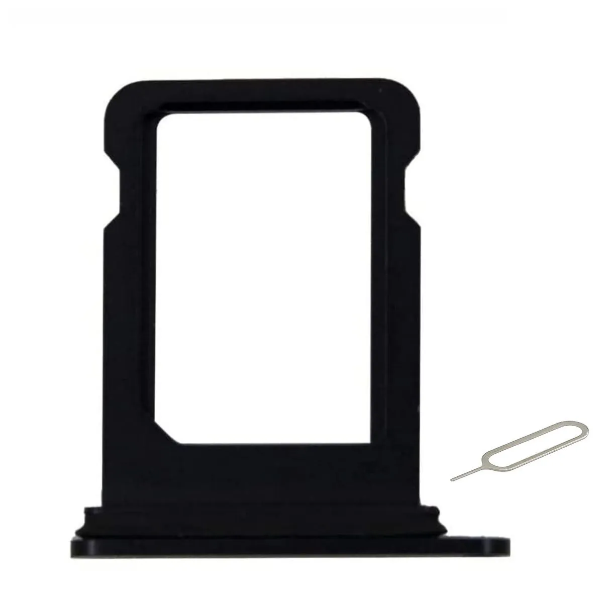 Replacement Sim Tray For iPhone 13 Single Sim - Black