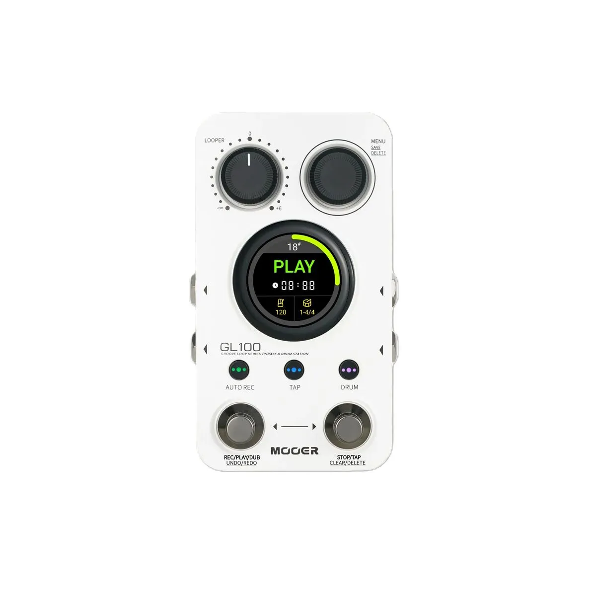 Mooer GL100 Groove Loop & Drum Station Guitar Pedal