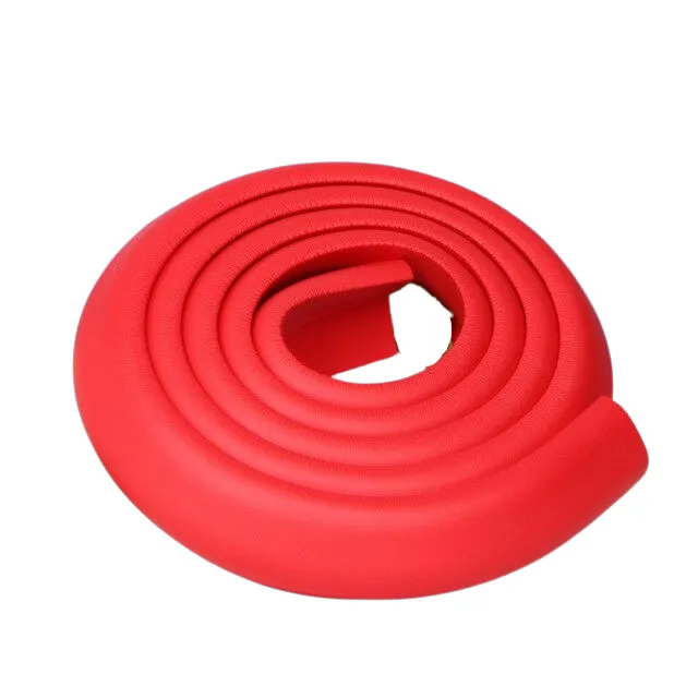 Child Protector Baby U Type Safety Guards Edge Solid Angle Tape 2M MY-75 - Red
