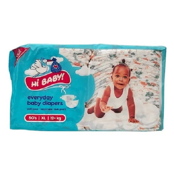 Hi Baby! - Extra Large Everyday Diapers 50's