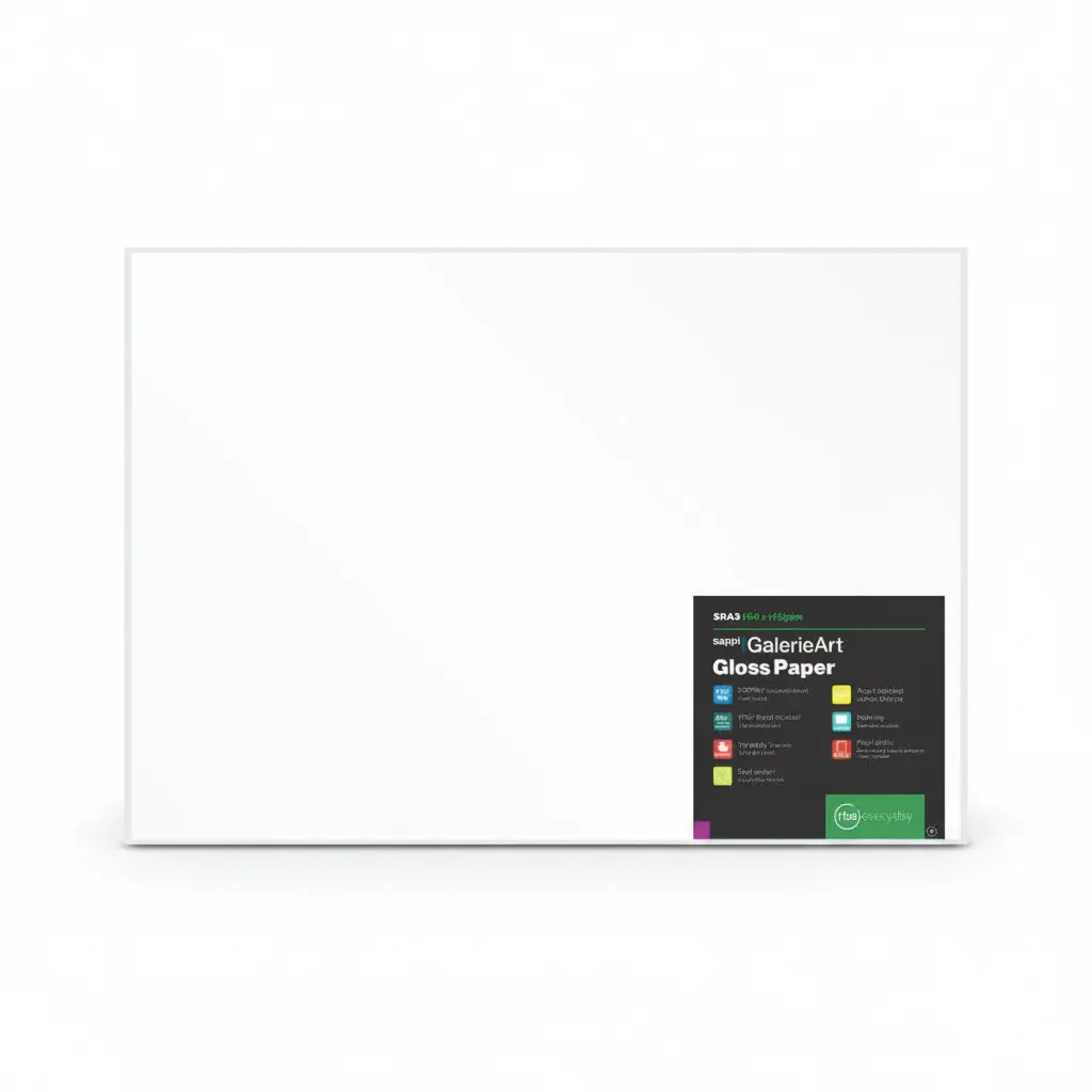 Glossy Art Paper A3 115g for Inkjet Printing - 100 Sheets