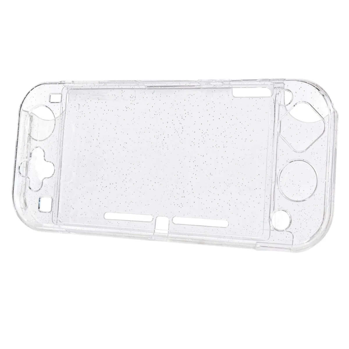 LJCZKA Clear Glitter Protective Case Compatible With Nintendo Switch Lite