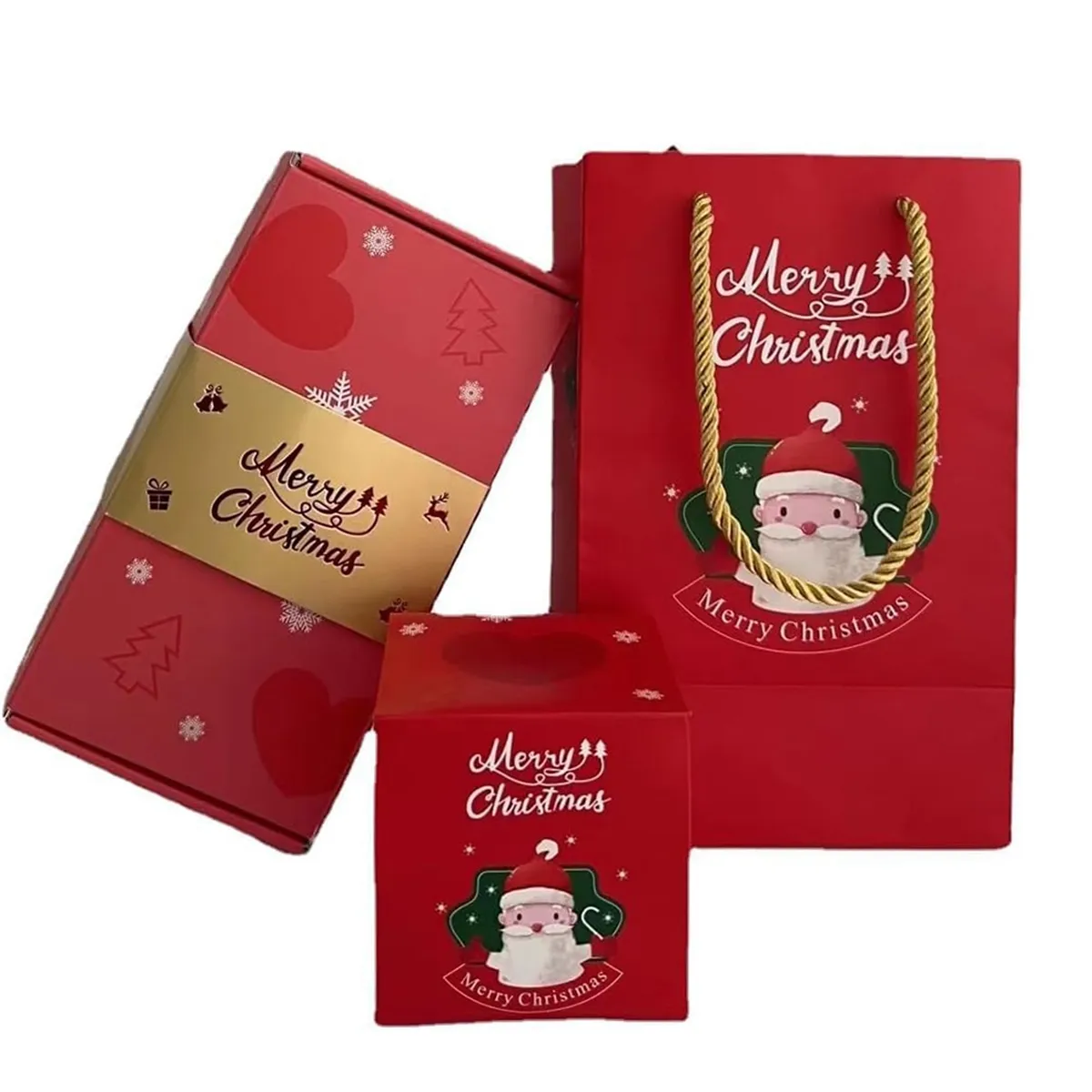 Merry Christmas Gift Boxes For Birthday Pop-Up Gift Box (10 Box Set)
