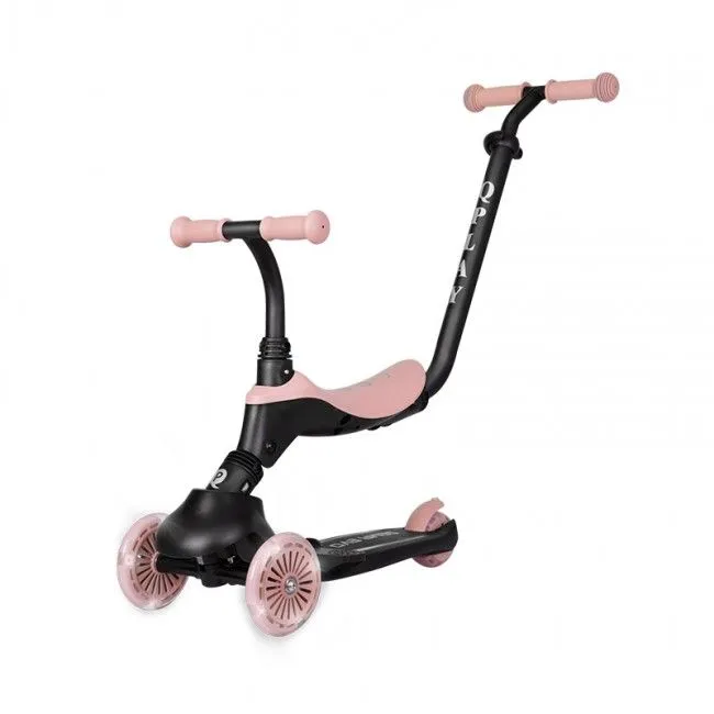 QPlay Sema Scooter with Seat - Pink