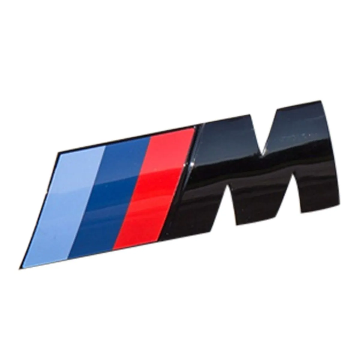 M-BADGE-90-, M Power Trunk Badges For BMW SUV - Glossy Black