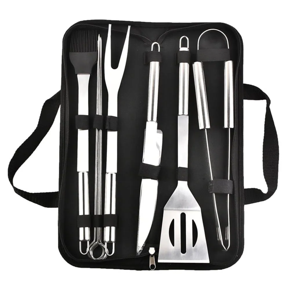 Combination Tool BBQ Barbecue Set Storage Portable Cloth Bag Baking Tool