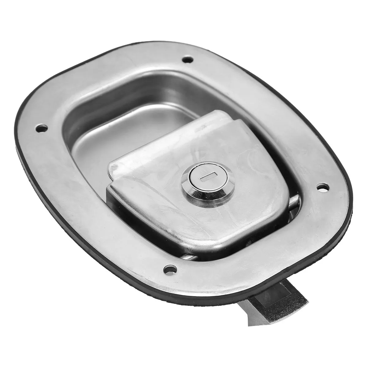 Oval Door Lock Latch Compatible with Car RVs Trailers Toolbox
