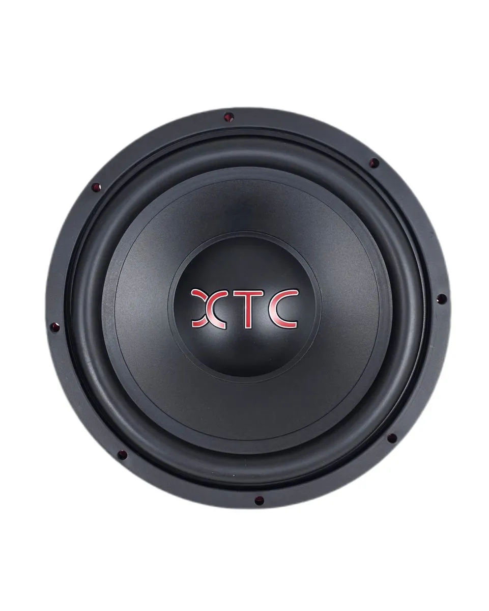 XTC POP 12" SVC Subwoofer 4000W - Black, Red
