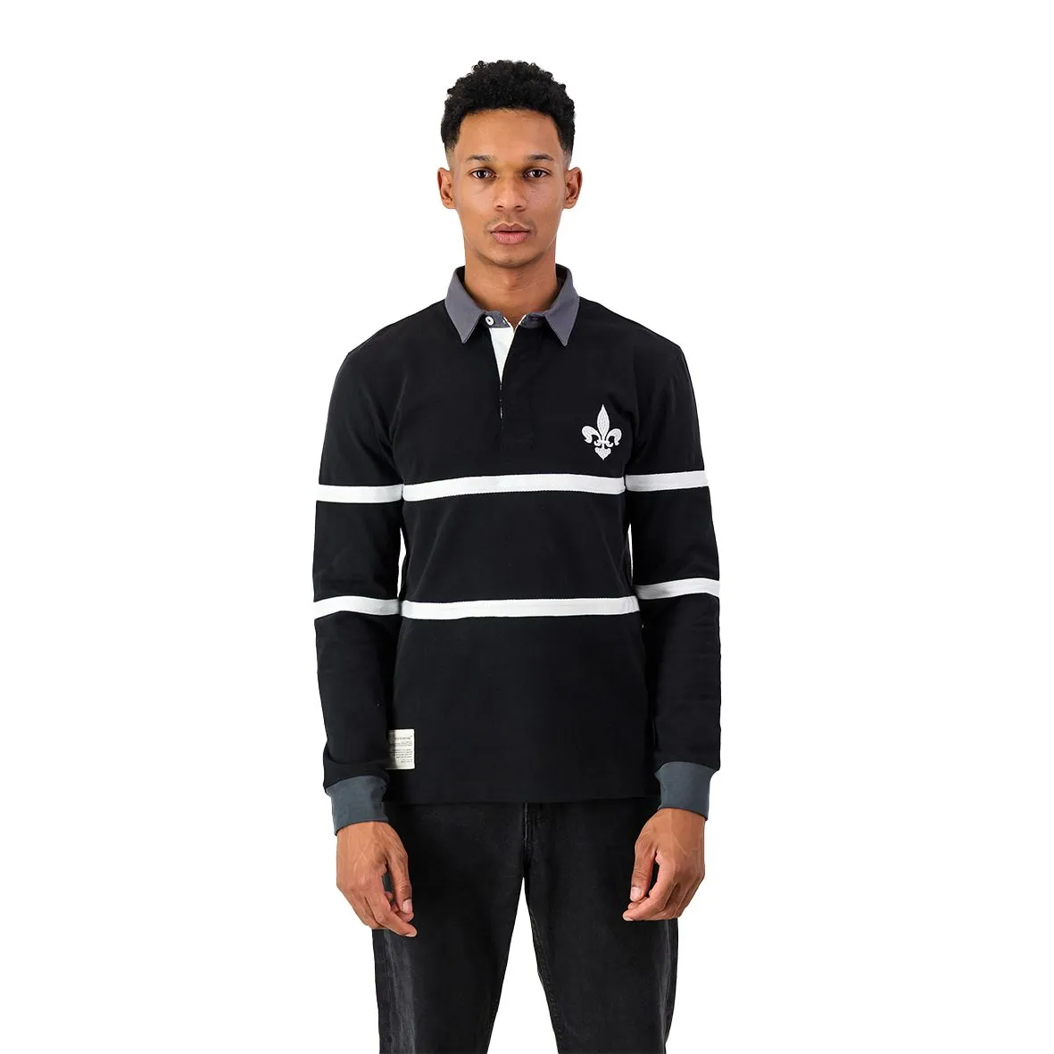 Old School Hilton College Long Sleeve Rugby Jersey