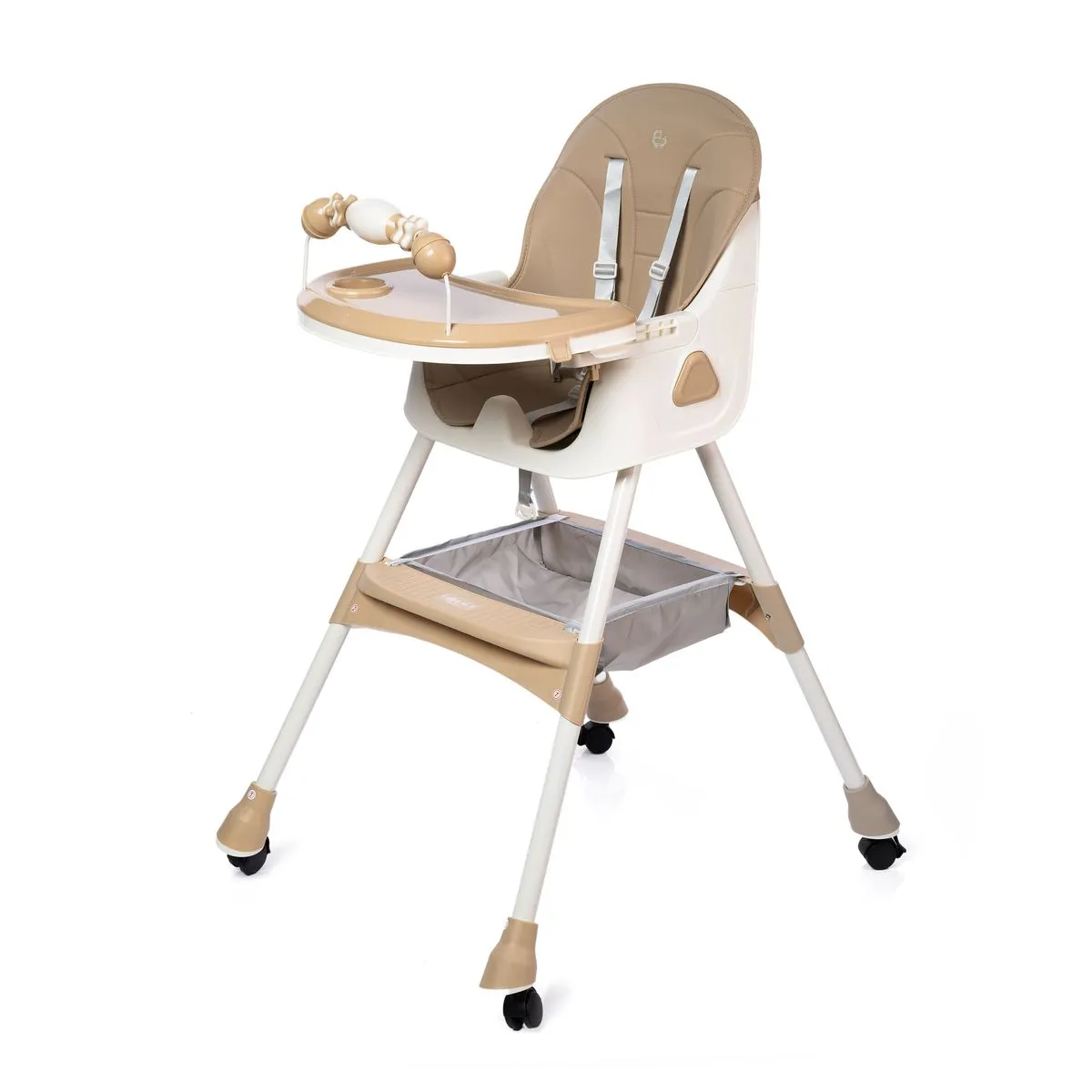 Emerald Baby Adjustable High Chair - Beige
