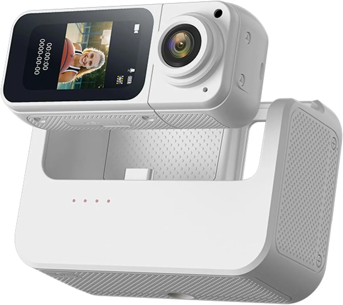 Wearable Camera with Magnetic Mount 2.7K HD 170 Wide Angle Body Camera