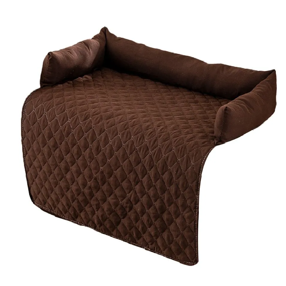 Waterproof Pets Bed for Sofa - Brown