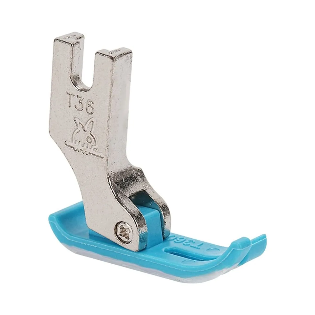 T360 Left Narrow Right Wide Zipper Presser Foot with Oxford Base Plate