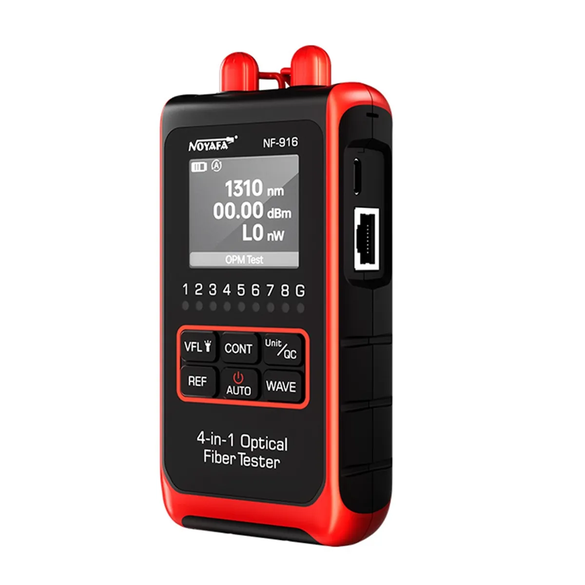 Noyafa Fiber Optical Power Meter Visual Fault Locator Compatible with None