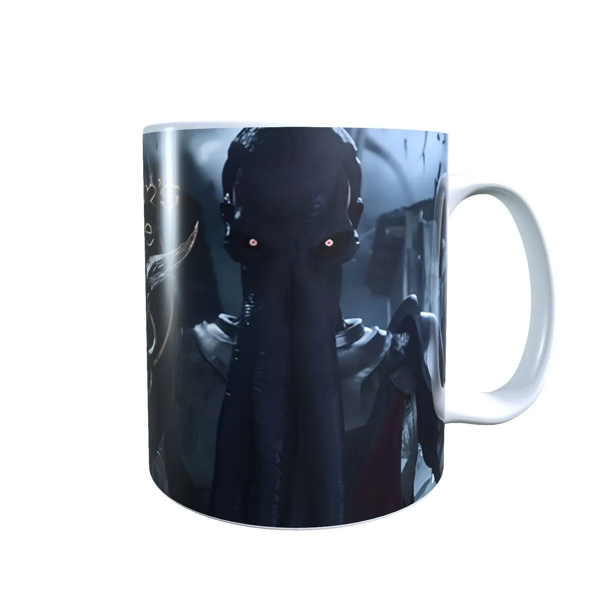Mind Flayer Confrontation - Baldur's Gate Coffee Mug