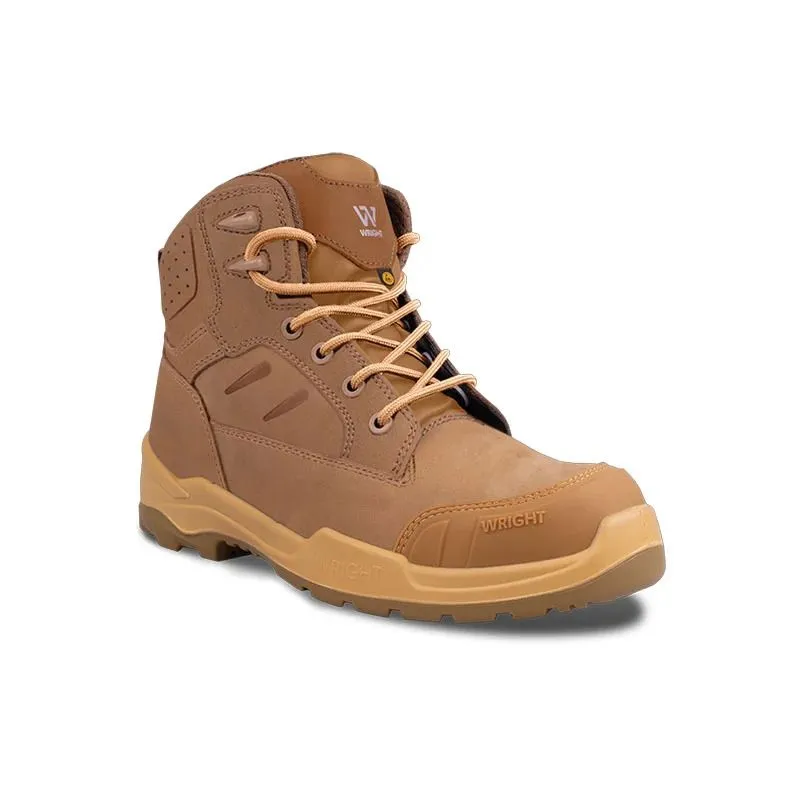 WRIGHT - Sierra Safety Boots - Honey