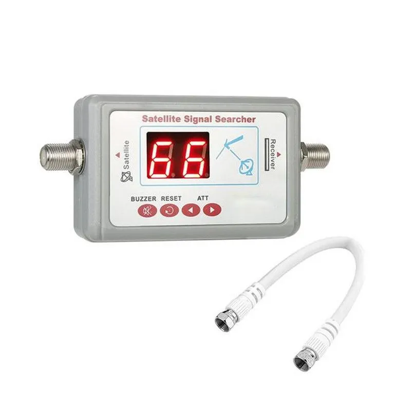 Digital Finder Satellite Finder, Portable Signal Strength Meter
