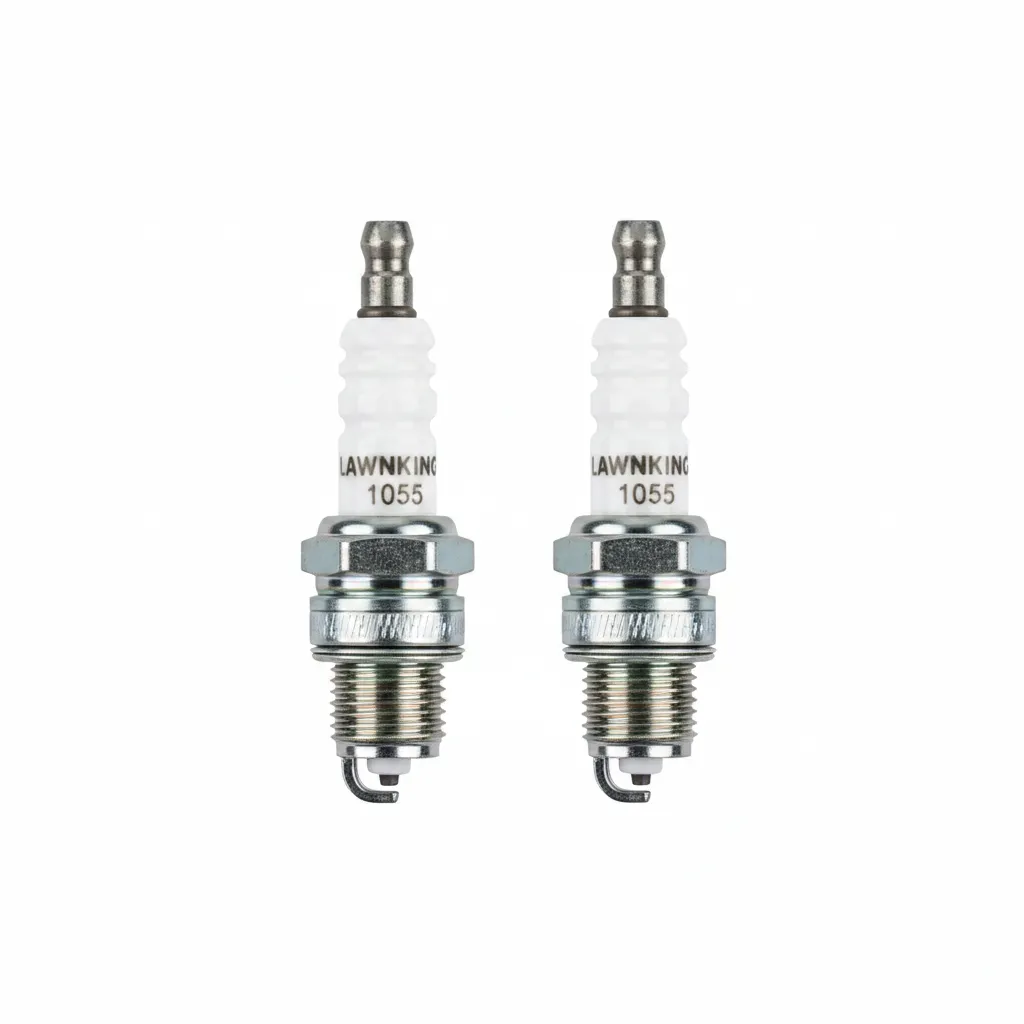 Lawnking Spark Plug for Lawn Mowers - Standard Replacement Part - 2 Pack