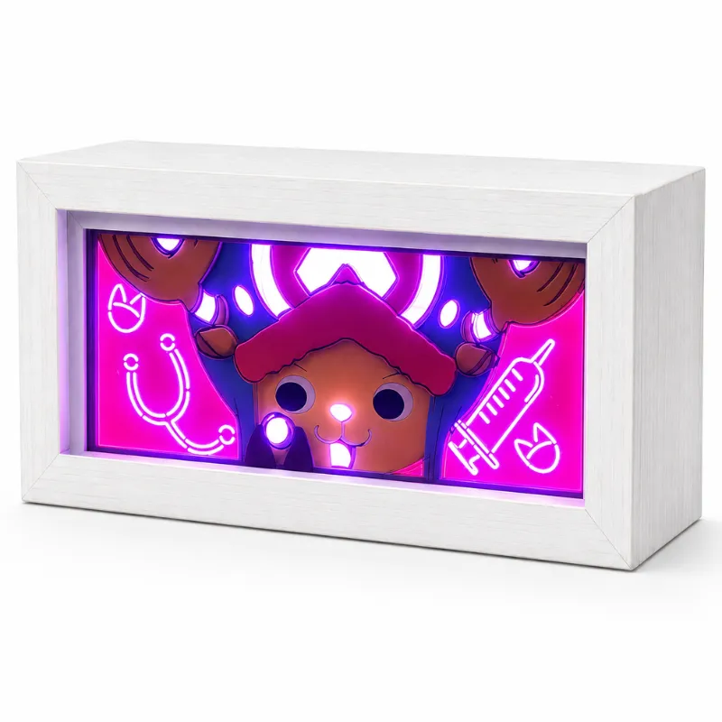One Piece Chopper(A) Anime LED Night Light Gift for Gamer Room Decor - 7 Colours - Touch Control