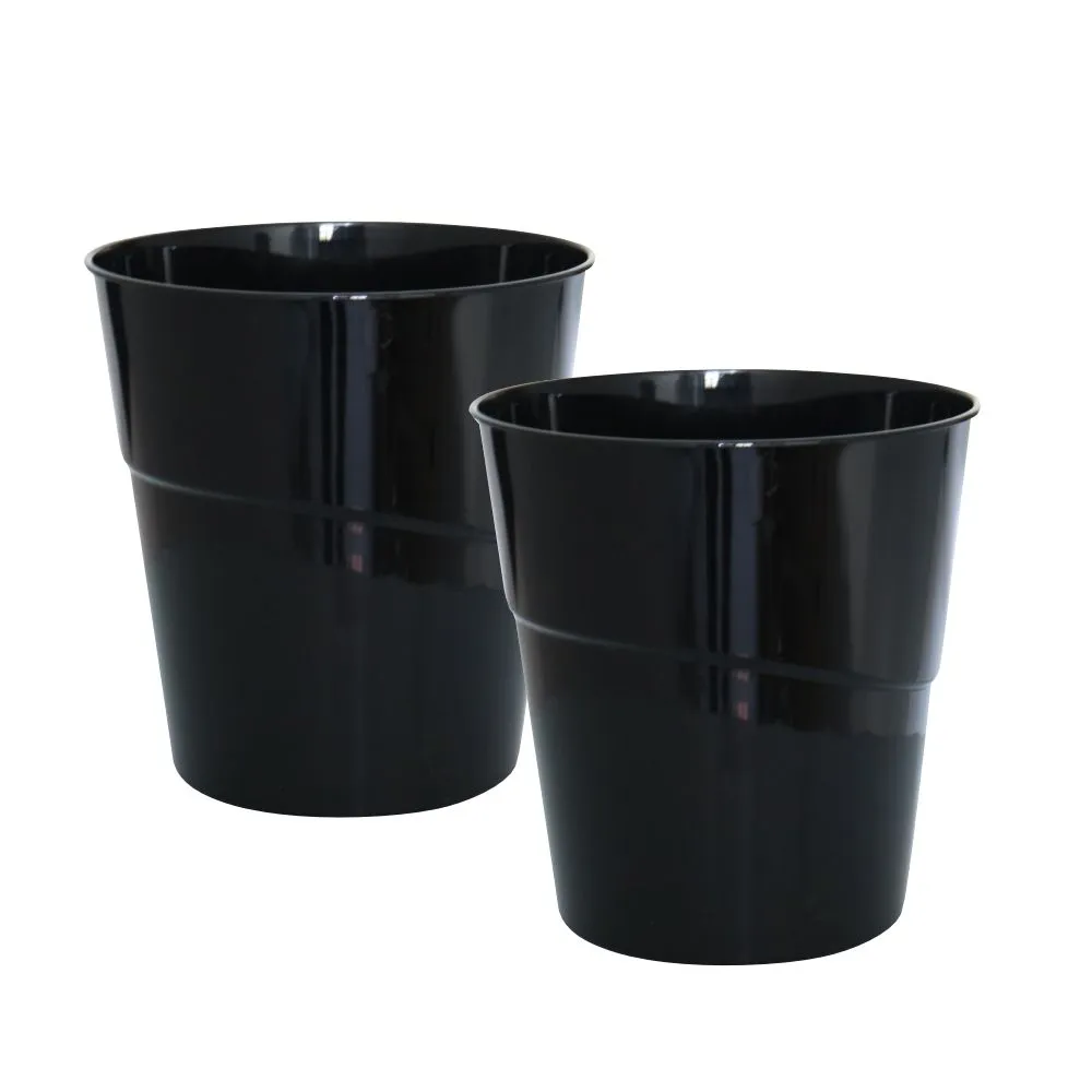 Parrot Products 2 x Black 10L Waste Bins