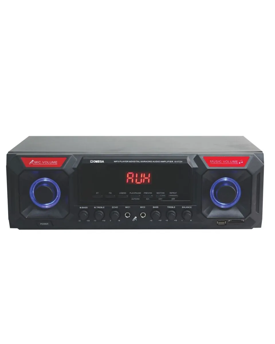 Omega Professional Power Amplifier- Premium Power, Rich Sound AV-97224