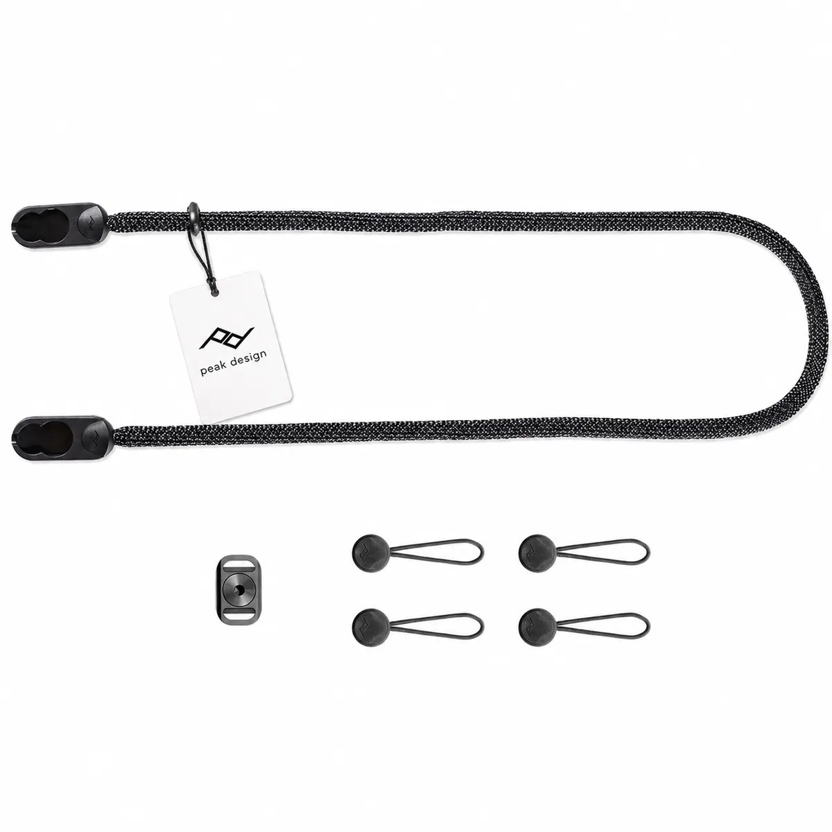 Peak Design Form Rope Short Camera Strap Black with Anchor Link System