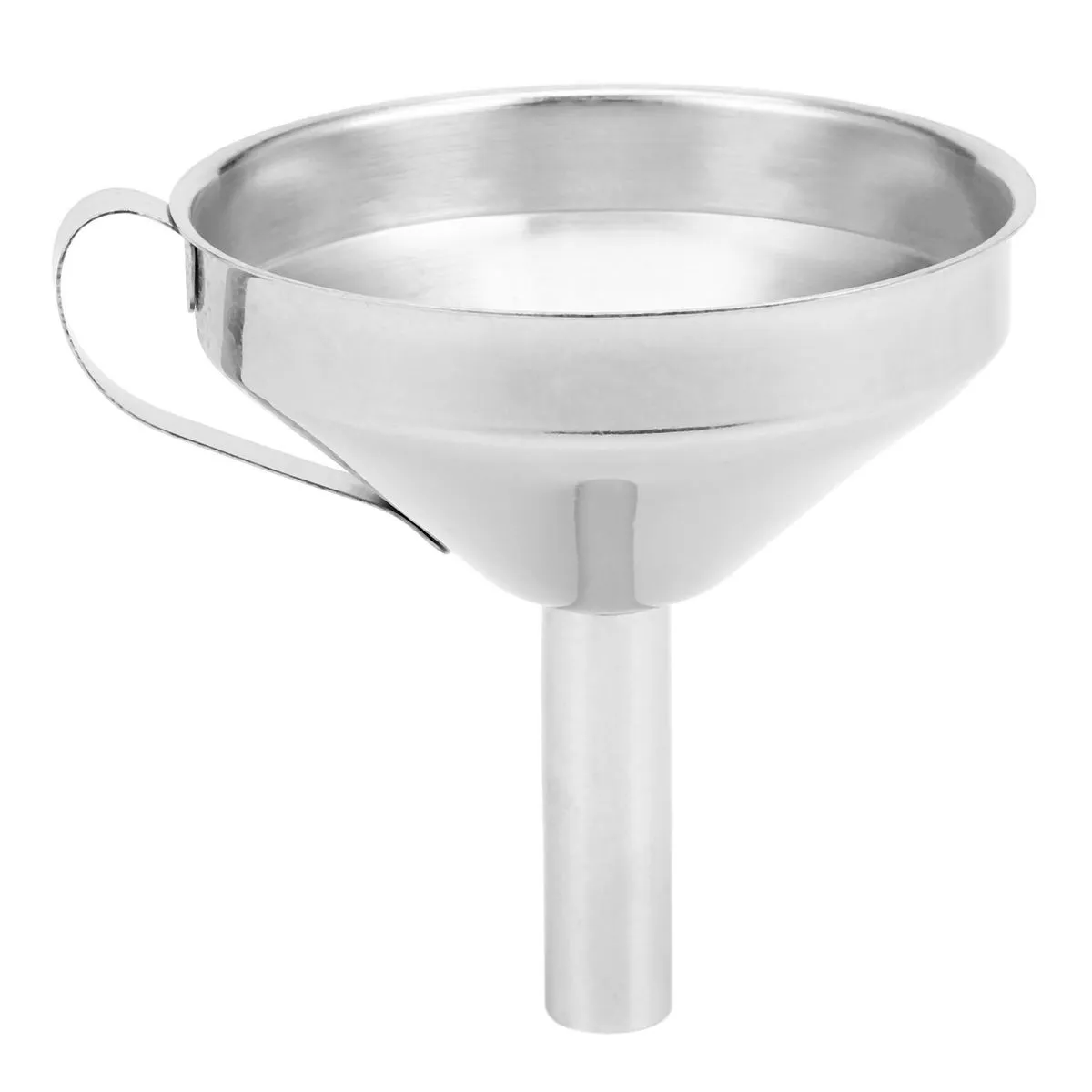 Stainless Steel Kitchen Funnel With Filter Storage Containers 10Cm