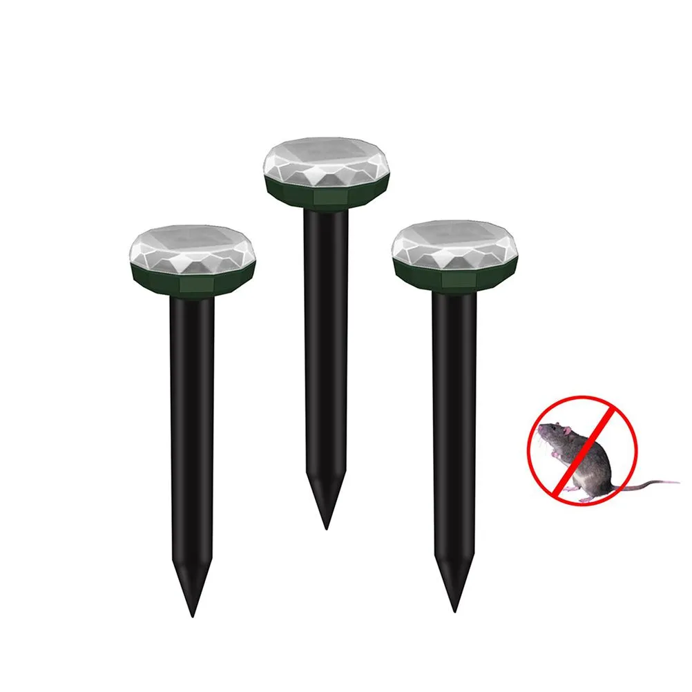 2Pieces Solar Cat Repellent Device