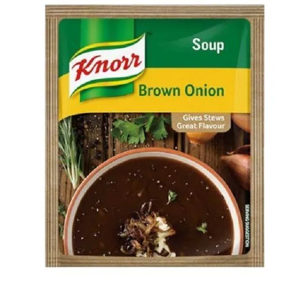 Knorr - Brown Onion Soup Packets (10 x 50g Box)