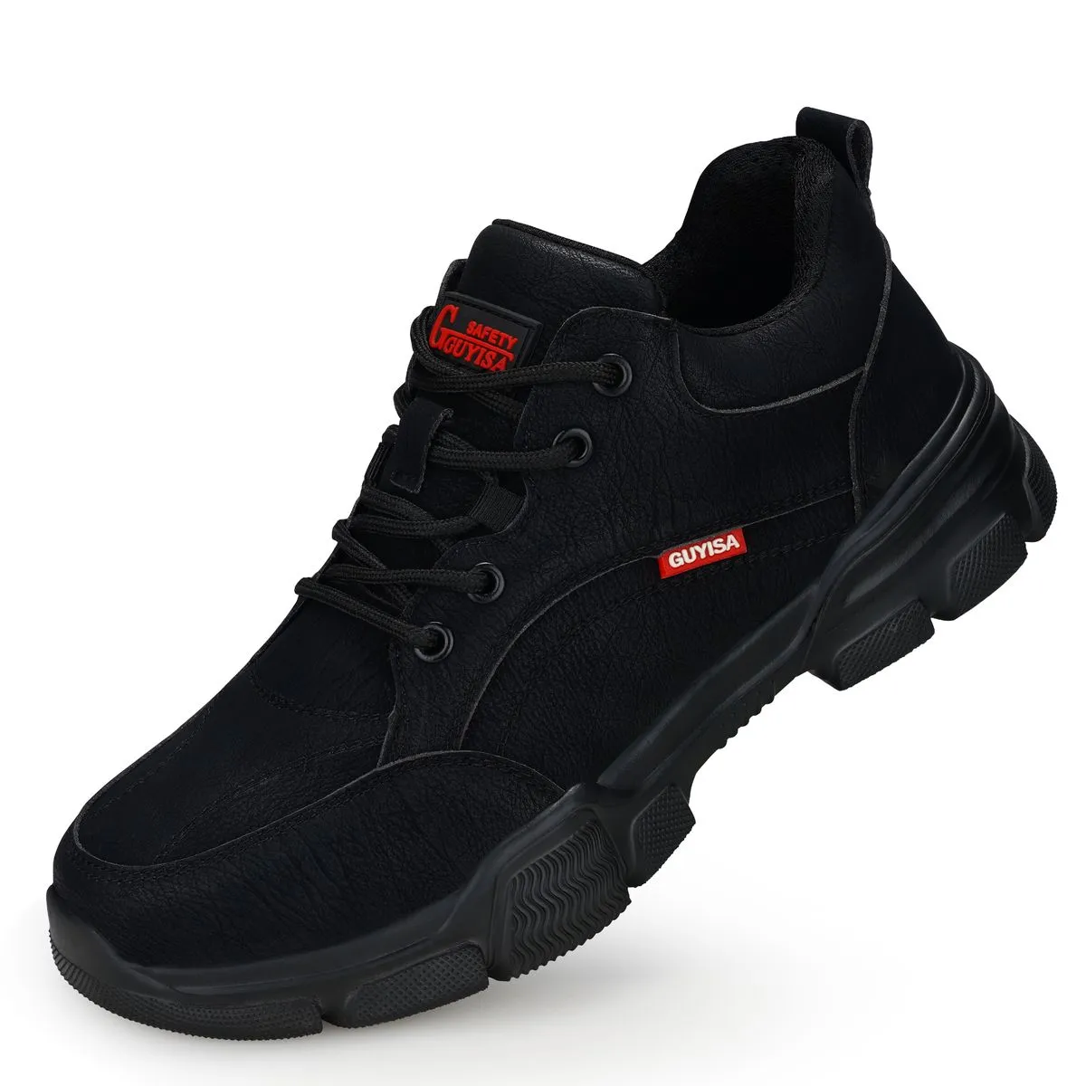GUYISA Steel Toe Safety Shoes -Lightweight, Slip-Resistant Industrial shoes