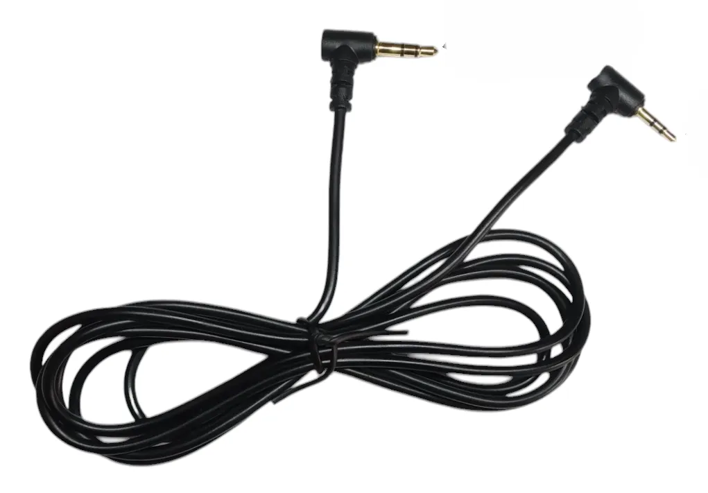 Repeater cable for 2 way radios (3.5mm-2.5mm connector)