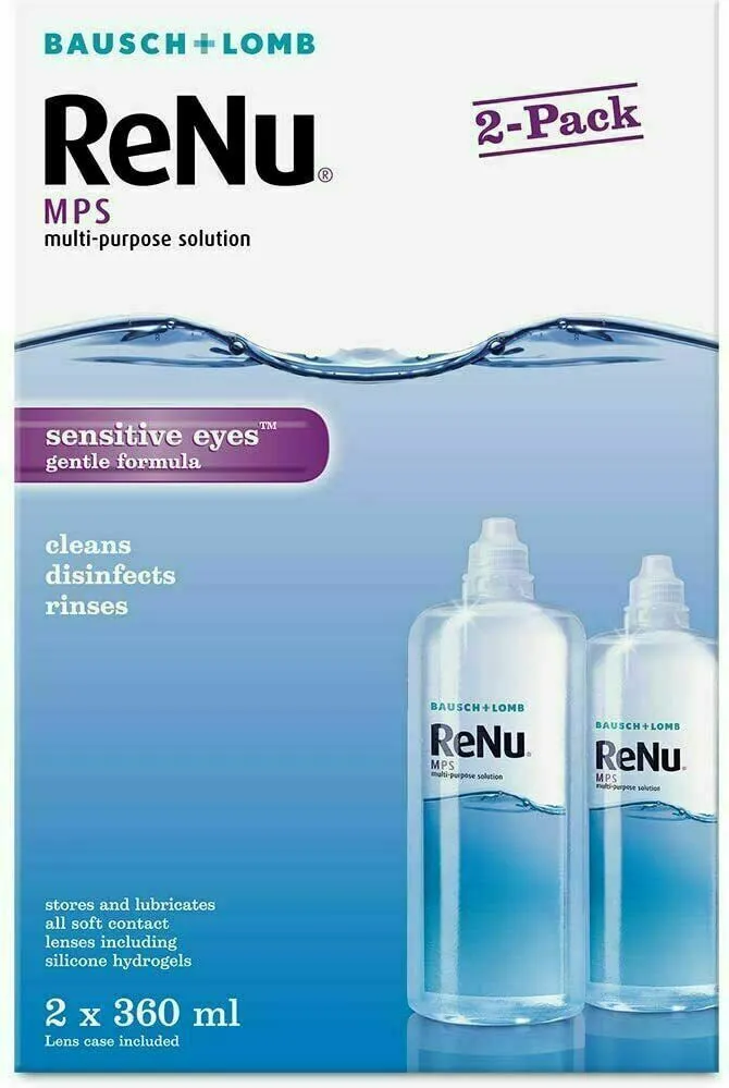 ReNu Multi-Purpose Contact Lens Solution 2 x 360ml