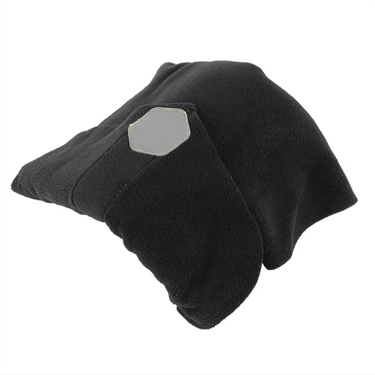 U Shaped Travel Neck Pillow Black Edition