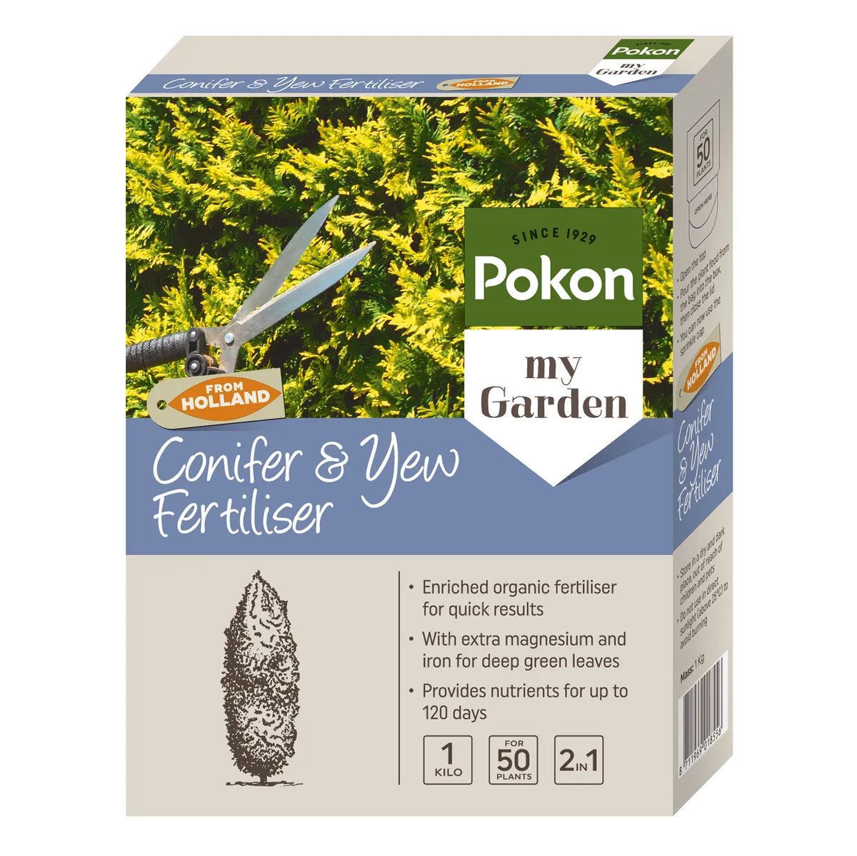 Pokon - Conifer & Yew Fertiliser - 1kg