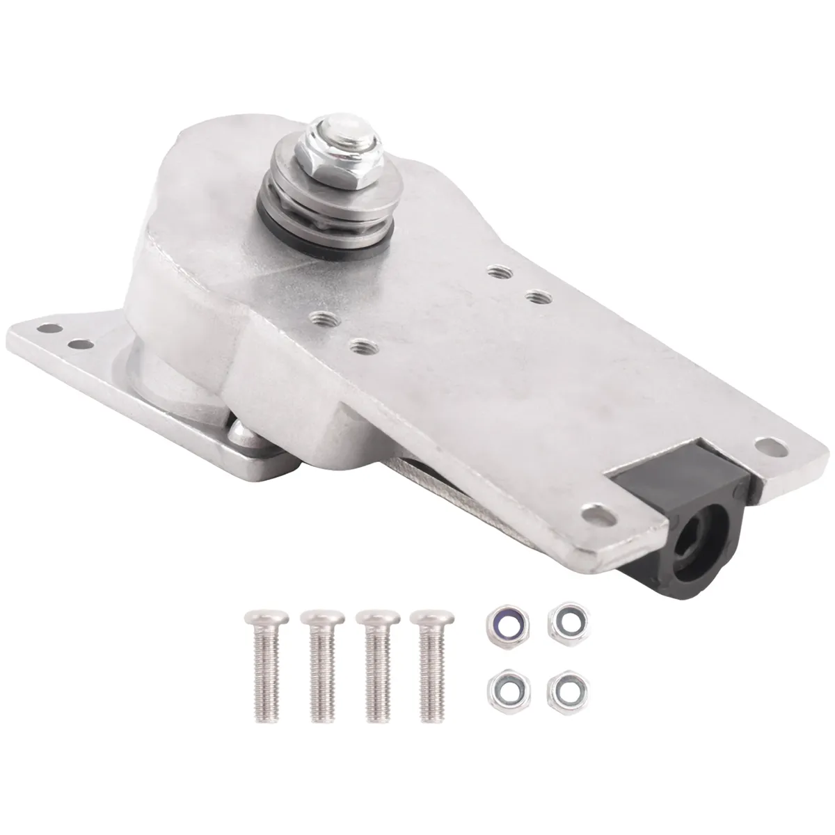 7-Inch Land Skateboard Bracket Base Black C7 Bridge Bracket Silver