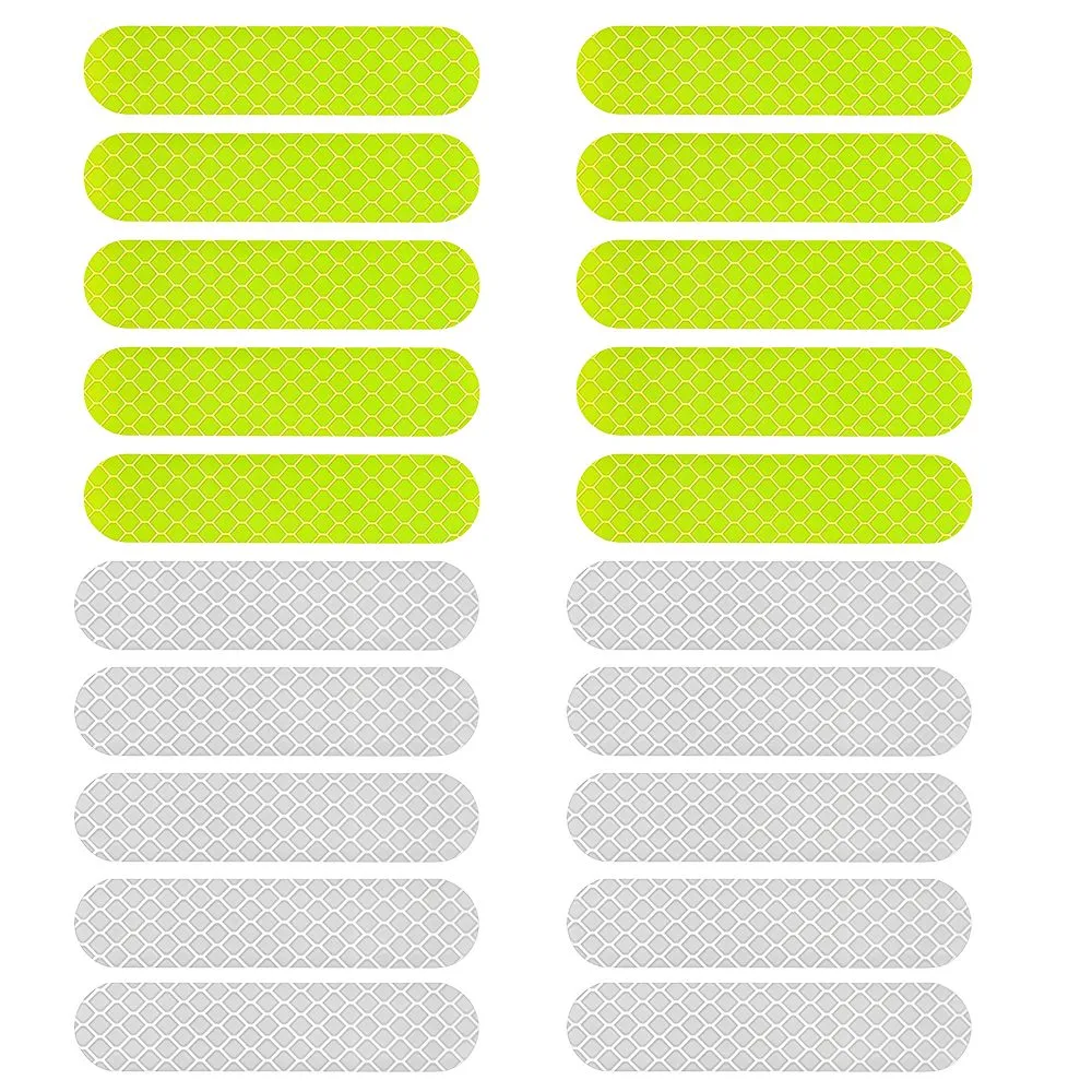 Reflective Stickers For Motorcycles (Night Use), Pack of 20