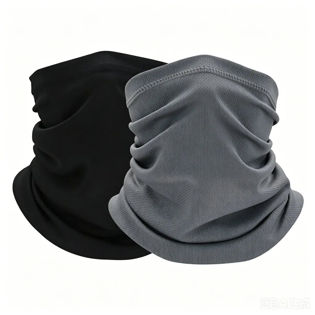 2 Pack Breathable Neck Gaiter, Quick-Dry UV Protection Cycling Face Mask